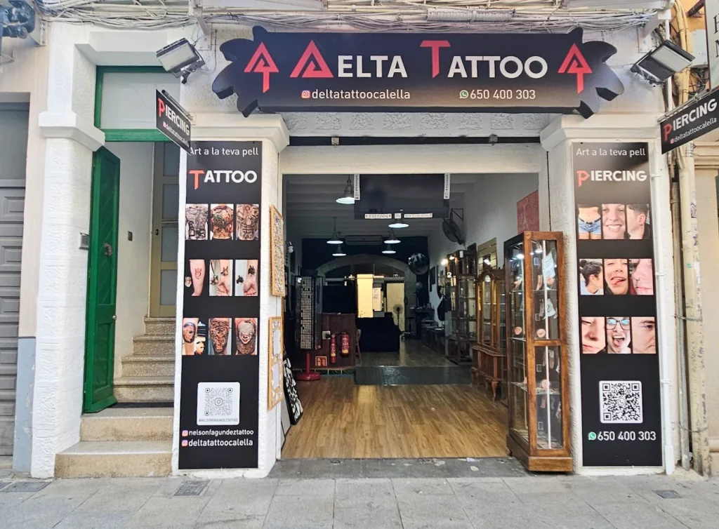 estudio delta tattoo mataro calella fachada y seleccion mejores estudios